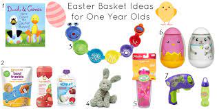 easter basket ideas for one year olds