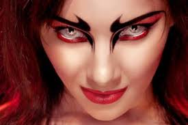 how to do devil eye makeup be dark but