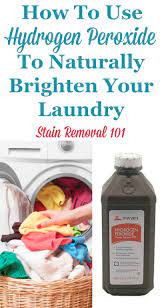 uses of hydrogen peroxide for laundry
