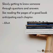 When you quote a source, you have to intoduce the quote, enclose the quote in quotation marks, and correctly cite the original author(s). Slowly Getting To Know So Quotes Writings By Elle Yourquote