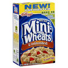 mini wheats unfrosted bite size cereal