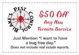 Take $5 discount $50 first time order only. Coupons For Pest Control Services Lake Ridge Va Blake S Pest Control
