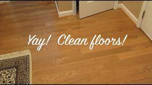 to clean laminate floors