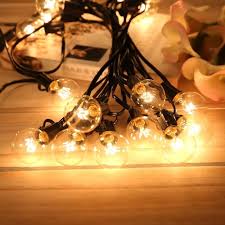 outdoor string lights mains powered