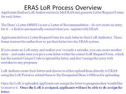 letters of rec eras cover sheet listing authors