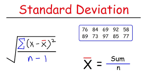 how to calculate the standard deviation