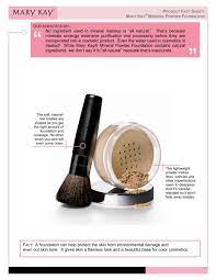 no ing used in mineral makeup is