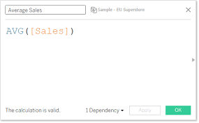 overview of tableau calculated fields