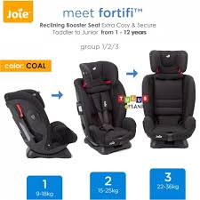 Joie Fortifi Recline Booster Toddler