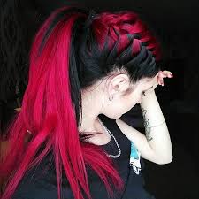 Unfollow black red hair extensions to stop getting updates on your ebay feed. Instagram Photo By Cvetnye Volosy May 9 2016 At 2 39pm Utc Hair Styles Cool Braid Hairstyles Red Ombre Hair