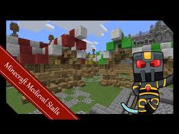 If you're ready to go medieval, you'll love checking out these minecraft medieval build ideas for your village. Minecraft Medieval Builds Market Stalls Tutorial How To Build A Medieval Market Stall By Farrahs