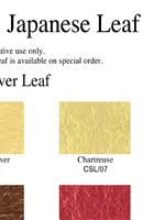 Gildedplanet Gold And Metal Leaf Color Charts Actual Gold