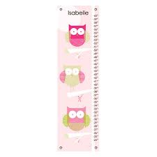 Little Owls Personalized Growth Chart