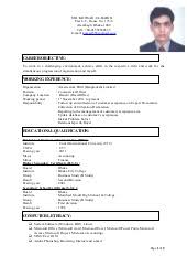 Each of our professional templates contains placeholder information to inspire you when writing your own curriculum vitae. Final Cv With Photo