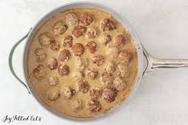 I'm not technically sure that this is swedish…or indeed that the swedes have ever heard of it! Keto Swedish Meatballs Low Carb Easy Joy Filled Eats