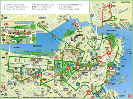 boston map tourist attractions
