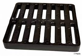 9 inch square cast iron grate nds