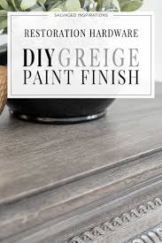 Match my paint color is a tool to match paint colors between the major paint manufacturers: Diy Restoration Hardware Greige Paint Finish Salvaged Inspirations
