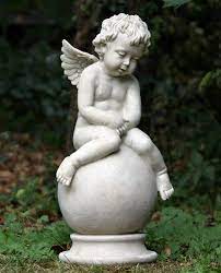 cherub garden statues garden angels