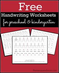 level 3 handwriting worksheets