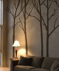 Winter Trees Wall Sticker Made To