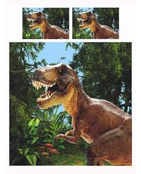 jurassic t rex dinosaur double duvet