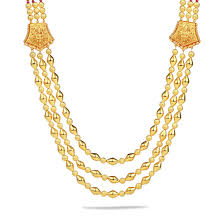 latest simple gold necklace designs at