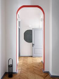 Painted Door Frames And Archways Are