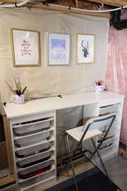 Create vertical storage with ikea's fintorp. 15 Super Clever Ikea Desk Hacks Craftsy Hacks