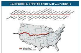 amtrak california zephyr train san