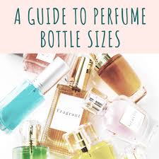 A Handy Guide To Perfume Bottle Sizes