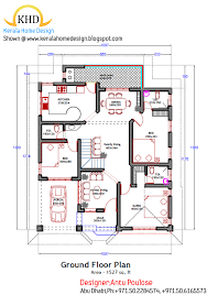 Home Plan And Elevation 1800 Sq Ft