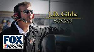 The nascar family has lost a truly special member. Nascar Drivers Joe Gibbs Remember Jd Gibbs Who Died From Neurological Disease Nascar On Fox Youtube