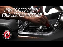 How To Deep Clean Your Leather Interior