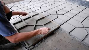 how to make concrete paver molds from