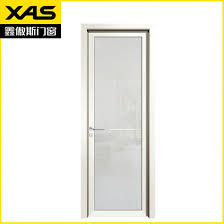 White Aluminum Frame Frosted Glass