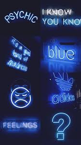 Neon Blue Aesthetic Wallpapers - Top ...
