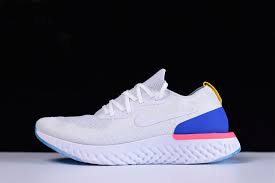 Grab a first look at the black/racer blue edition due out next month. Men S And Women S Nike Epic React Flyknit White Racer Blue Pink Blast Aq0067 101 Idae 2021