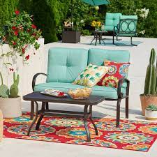 Claremont Patio Loveseat Coffee Table