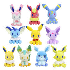 Buy products such as holiday time 43in dark brown bear at walmart and save. Anime Pokemon Pikachu Different Attributes Eevee Stuffed Animals Plush Christmas Gift Movies Tv Aliexpress