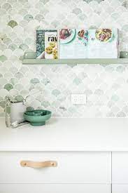Green Kitchen Backsplash Ideas And