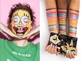 the hipdot x spongebob makeup