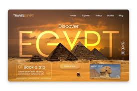egypt travel vectors ilrations