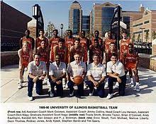 Players with incomplete or no information on a completed roster indicates that the player was not in that season's media guide, the player walked on, the player was on the b/junior varsity squad, or that person was part of the team in some unconfirmed capacity. 1989 90 Illinois Fighting Illini Men S Basketball Team Wikipedia