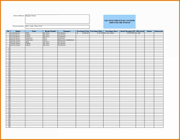 Inventory Control Sheets Free Download Inventory Sheets
