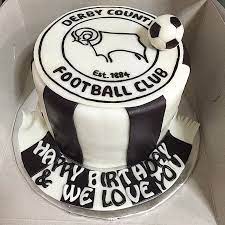 Derby County Football Cake gambar png