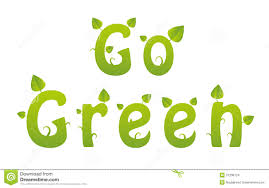 Go Green Word Stock Vector Illustration Of Ecology Drops 31238124