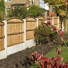 Arched Fence Panel Feather Edge Fence