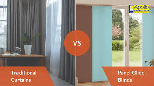 panel glide blinds vs traditional