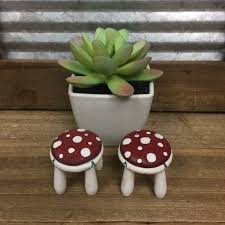 Fairy Garden Miniature Mushroom